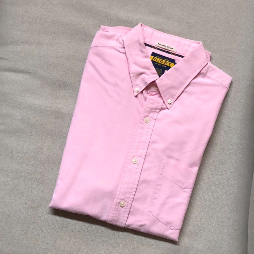 Ralph Lauren long sleeve pink button down